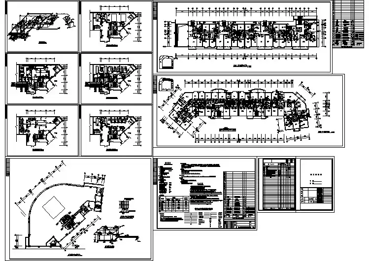 某综合楼空调制冷机房设计施工图纸