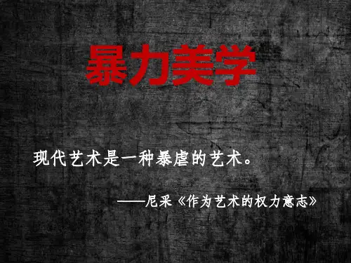 暴力美学.ppt
