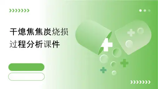 干熄焦焦炭烧损过程分析课件