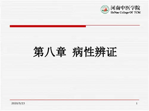 病性辨证PPT精选文档