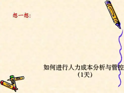 如何进行人力成本分析与管控