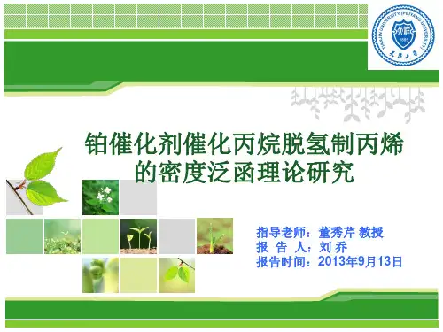 双金属催化剂Pt催化剂脱氢活性十分高