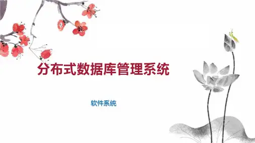 分布式数据库管理系统