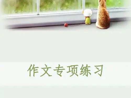 二年级看图写话专项练习