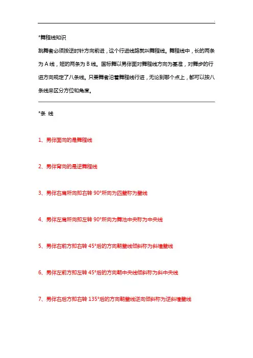 体育活动舞蹈基本理论