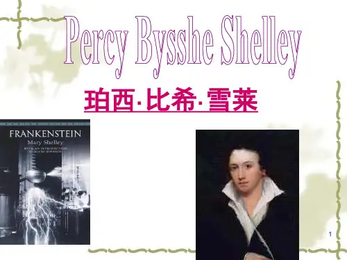 Percy-Bysshe-Shelley(雪莱)PPT课件
