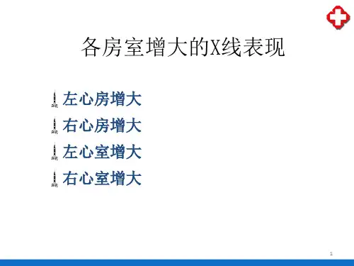循环系统—基本病变影像学表现(医学影像诊断学)