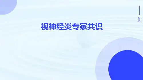 视神经炎专家共识