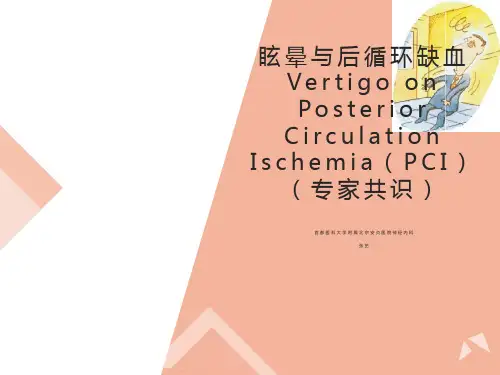 眩晕与后循环缺血