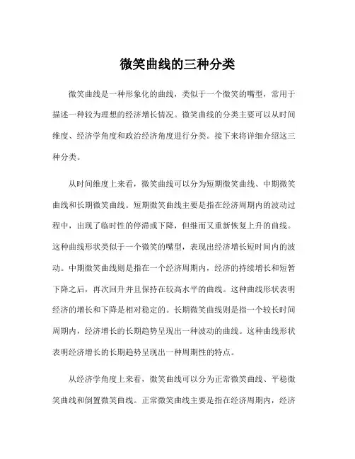 微笑曲线的三种分类