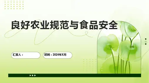 良好农业规范与食品安全