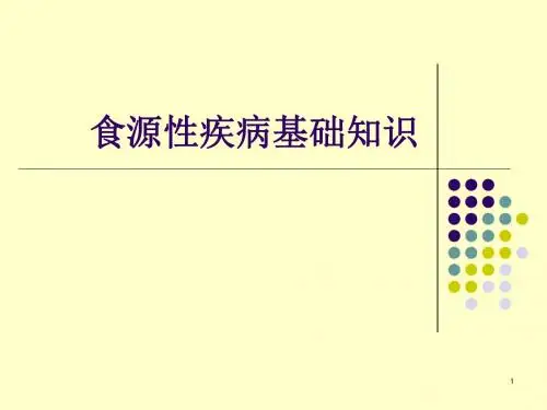 食物中毒基础知识ppt课件
