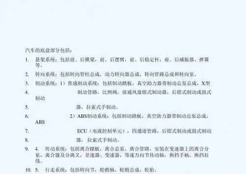 ABAQUS盘主要零部件简要介绍和简单布置要素