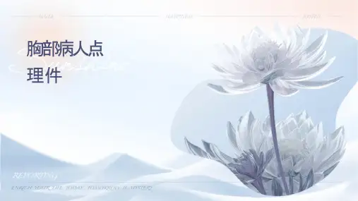 胸部损伤病人要点护理课件