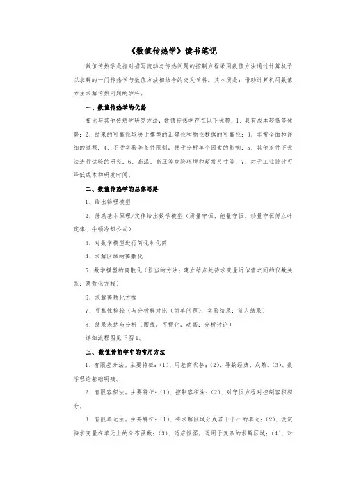 数值传热学读书报告
