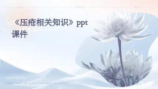 《压疮相关知识》课件