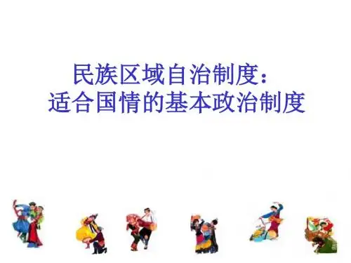 民族区域自治制度：适合国情的基本政治制度 PPT教学课件5 人教课标版