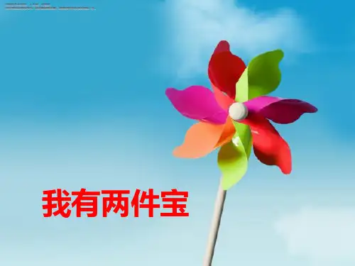 一年级下册品德课件-我有两件宝 教科版 (共15张PPT) PPT