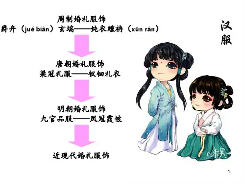 中国汉族婚服的演变