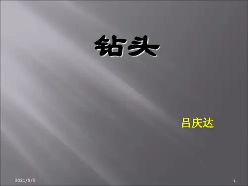 石油钻采装备-钻头介绍