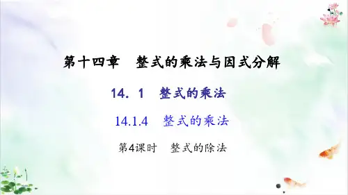 《整式的乘法》ppt全文课件