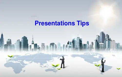 Presentations Tips