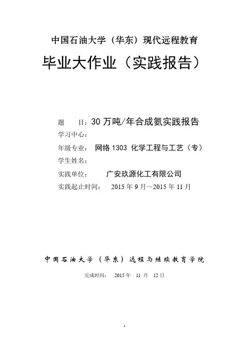 中国石油大学论文