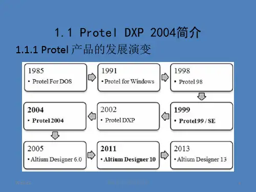 ProtelDXP实用教程第版全套课件