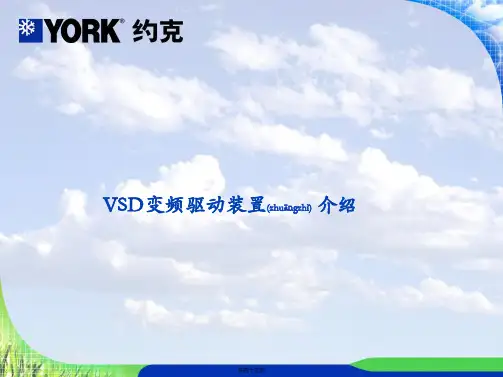 YORKVSD变频驱动装置介绍(共43张PPT)