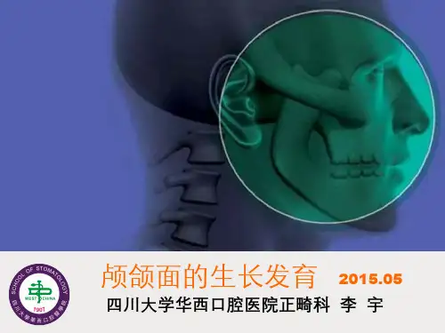 颅颌面的生长发育
