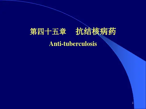 抗TB药