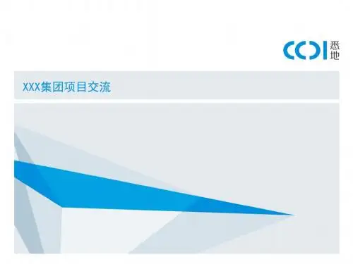 CCDI介绍+观和项目