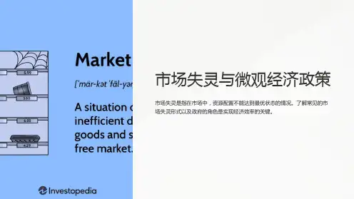 市场失灵与微观经济政策