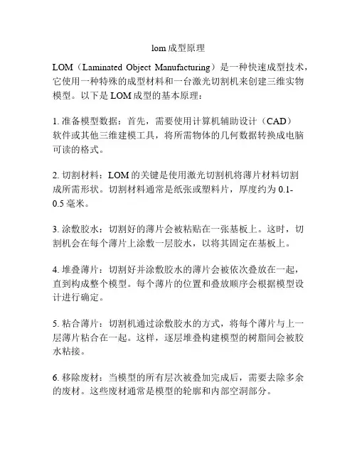 lom成型原理