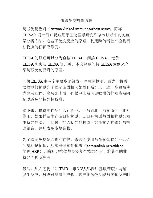 酶联免疫吸附原理