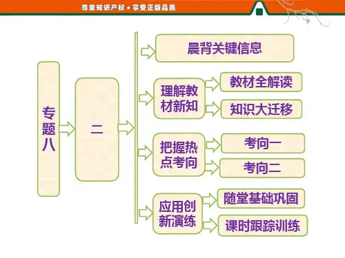 高一历史人民版必修2：专题八  二  当今世界经济区域集团化的发展