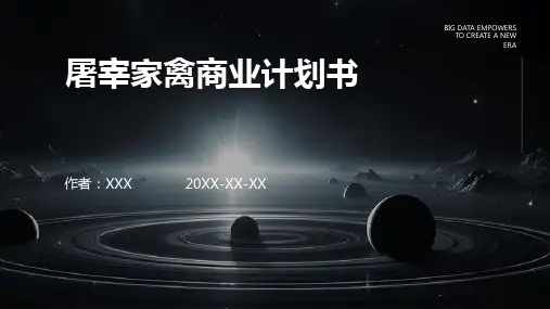 屠宰家禽商业计划书