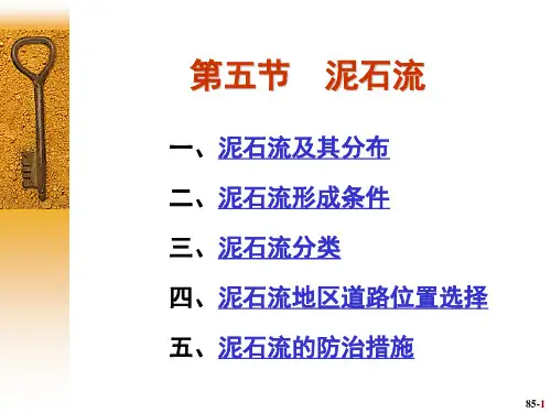 6-5 泥石流