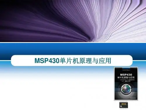 MSP430单片机原理与应用