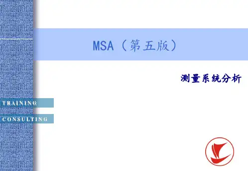 MSA第5版教程-文档资料