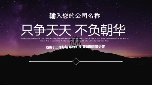 销售总结工作汇报演讲PPT模板