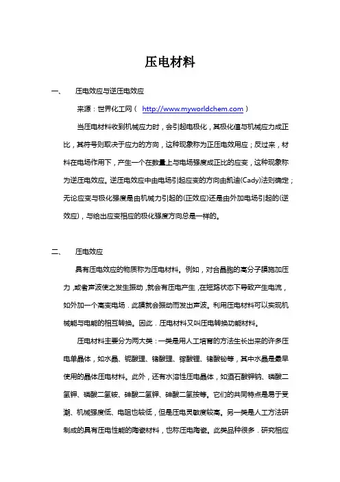 压电材料