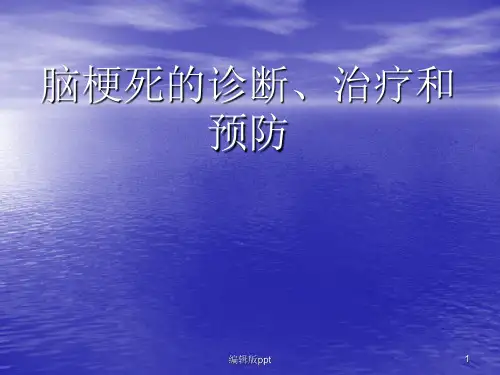 脑梗死最新PPT课件