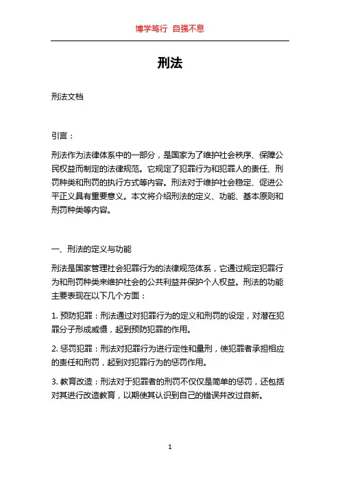 刑法_精品文档