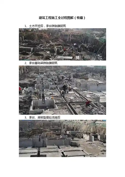 建筑工程施工全过程图解（收藏）