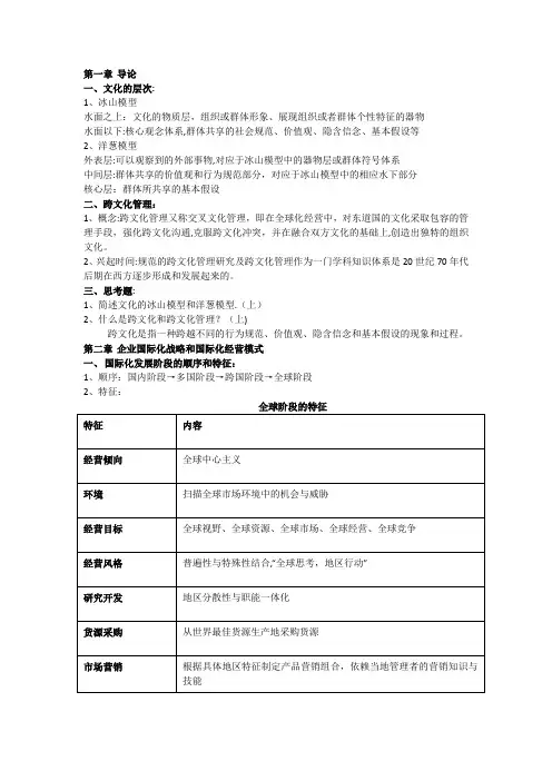 跨文化管理(全)