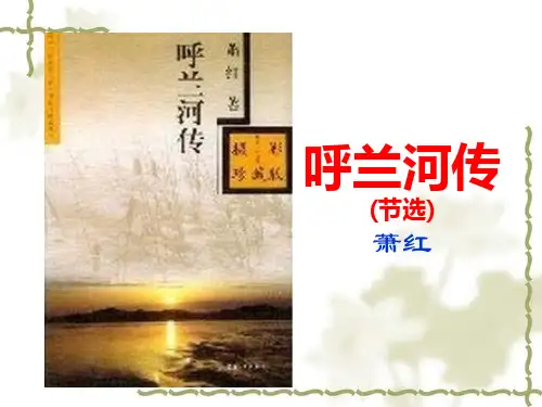 《呼兰河传》ppt课件