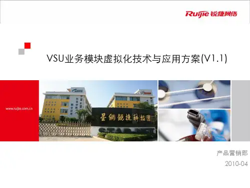 VSU业务模块虚拟化技术与应用方案主打胶片