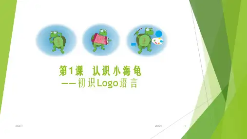 认识小海龟——初识语言ppt