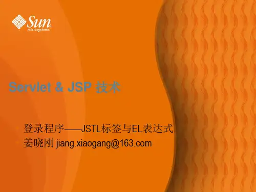 完美登录程序--JSTL标签与EL表达式